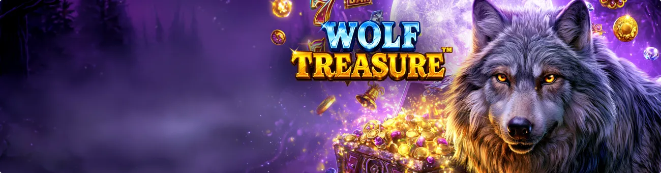 Wolf treasure slot Banner 2